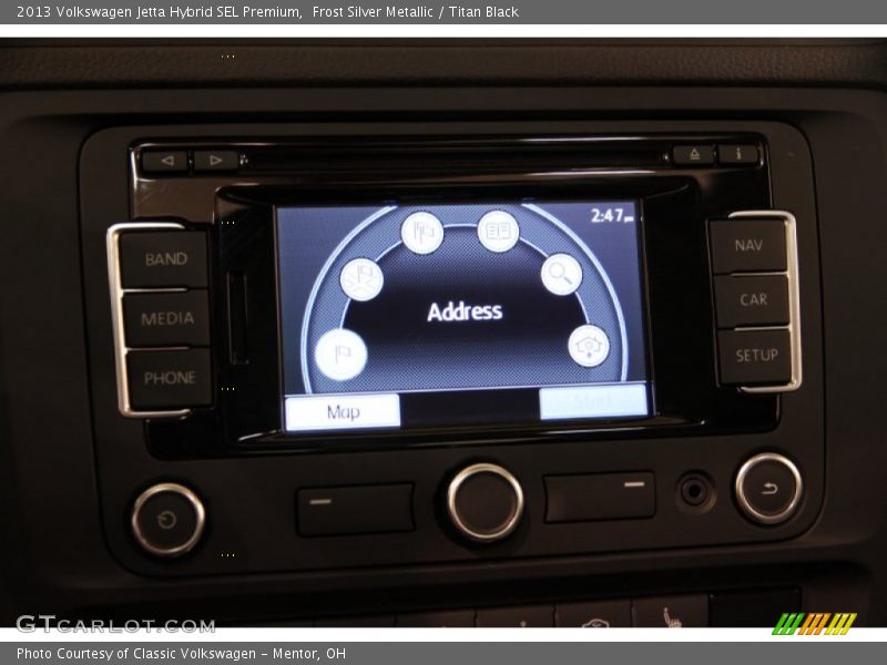 Frost Silver Metallic / Titan Black 2013 Volkswagen Jetta Hybrid SEL Premium