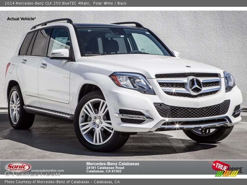 Polar White / Black 2014 Mercedes-Benz GLK 250 BlueTEC 4Matic