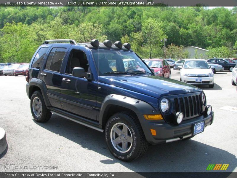 Patriot Blue Pearl / Dark Slate Gray/Light Slate Gray 2005 Jeep Liberty Renegade 4x4