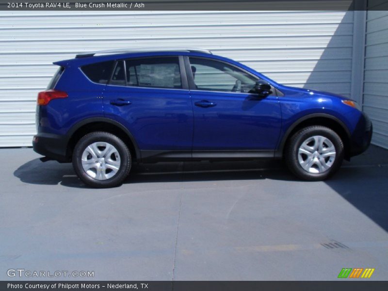Blue Crush Metallic / Ash 2014 Toyota RAV4 LE