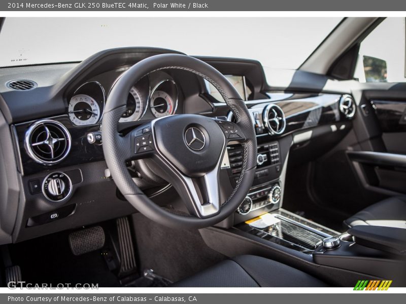 Polar White / Black 2014 Mercedes-Benz GLK 250 BlueTEC 4Matic