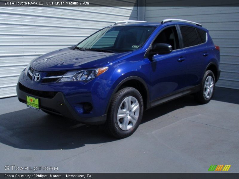 Blue Crush Metallic / Ash 2014 Toyota RAV4 LE