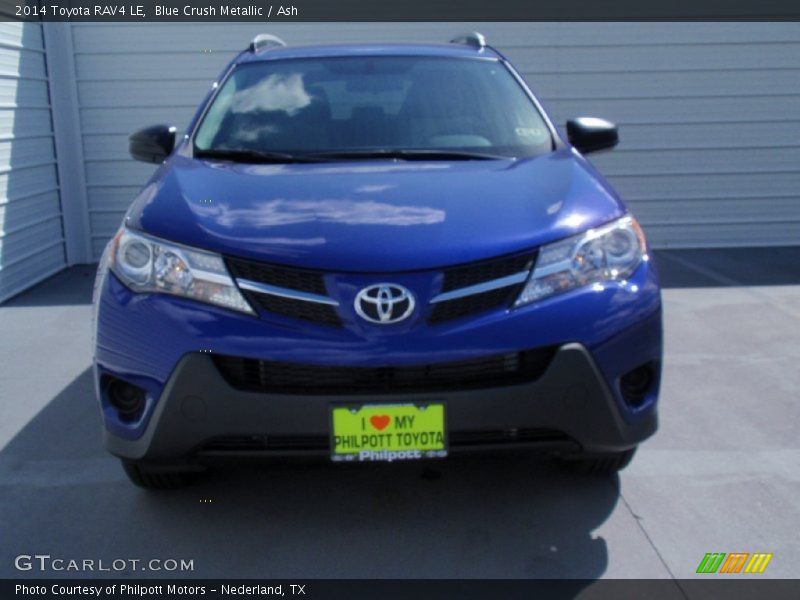 Blue Crush Metallic / Ash 2014 Toyota RAV4 LE