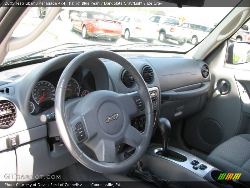 Patriot Blue Pearl / Dark Slate Gray/Light Slate Gray 2005 Jeep Liberty Renegade 4x4