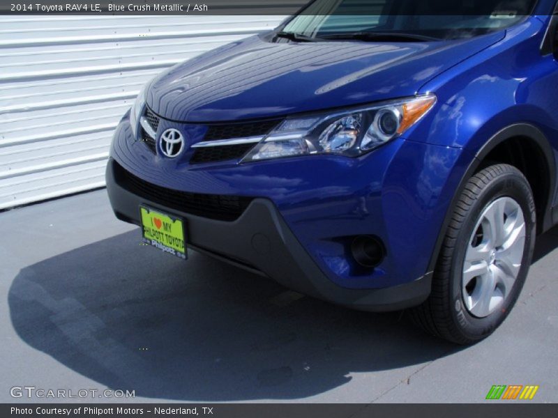 Blue Crush Metallic / Ash 2014 Toyota RAV4 LE