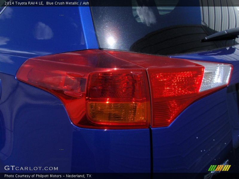 Blue Crush Metallic / Ash 2014 Toyota RAV4 LE
