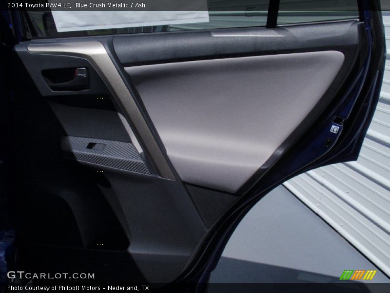 Blue Crush Metallic / Ash 2014 Toyota RAV4 LE