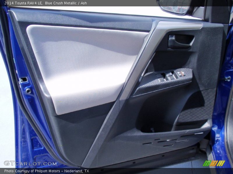 Blue Crush Metallic / Ash 2014 Toyota RAV4 LE