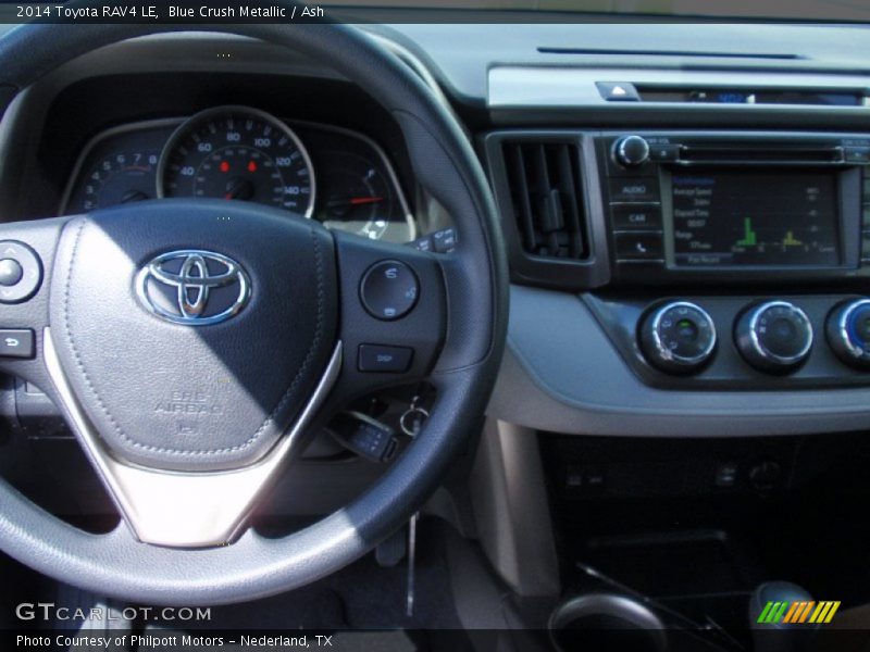 Blue Crush Metallic / Ash 2014 Toyota RAV4 LE