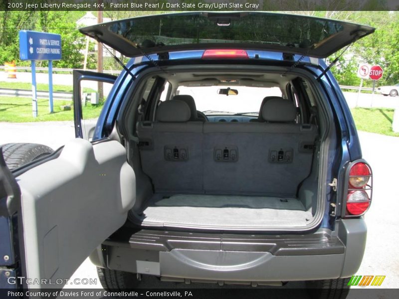 Patriot Blue Pearl / Dark Slate Gray/Light Slate Gray 2005 Jeep Liberty Renegade 4x4