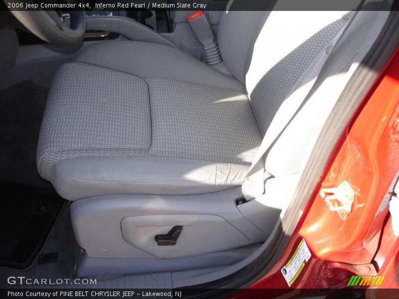 Inferno Red Pearl / Medium Slate Gray 2006 Jeep Commander 4x4
