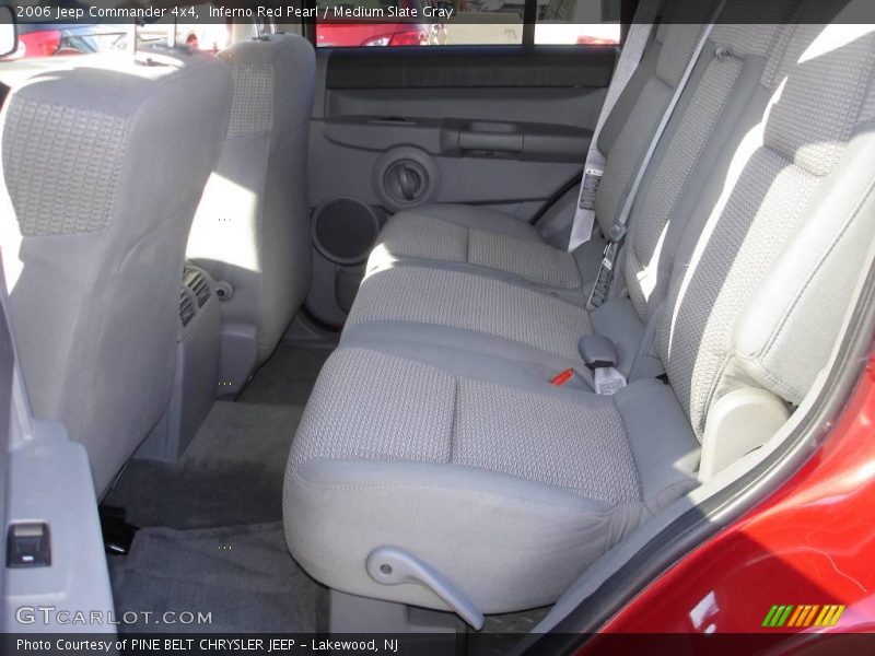 Inferno Red Pearl / Medium Slate Gray 2006 Jeep Commander 4x4