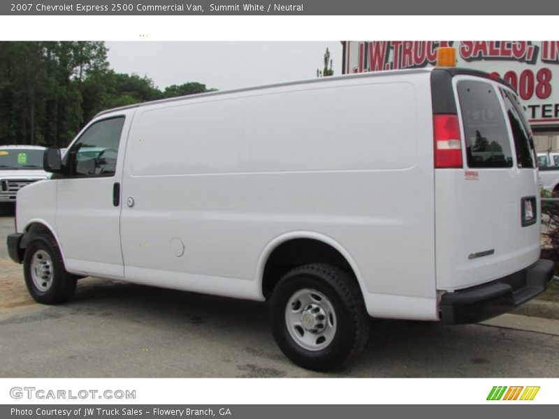 Summit White / Neutral 2007 Chevrolet Express 2500 Commercial Van