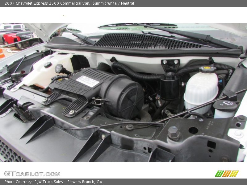 Summit White / Neutral 2007 Chevrolet Express 2500 Commercial Van