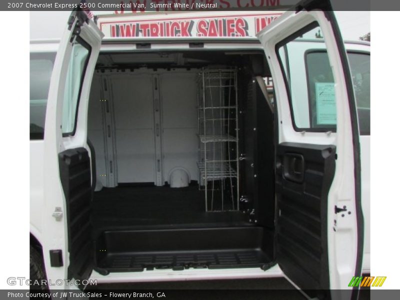 Summit White / Neutral 2007 Chevrolet Express 2500 Commercial Van