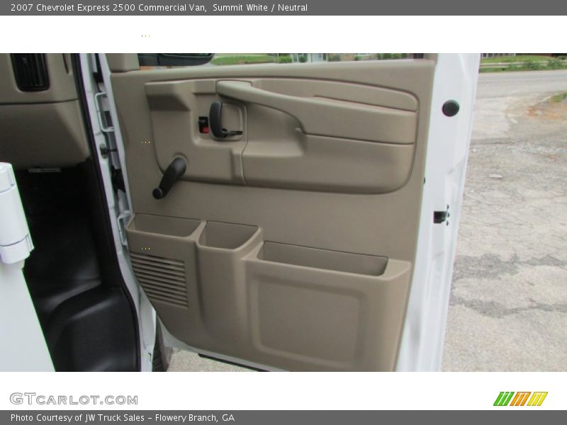 Summit White / Neutral 2007 Chevrolet Express 2500 Commercial Van