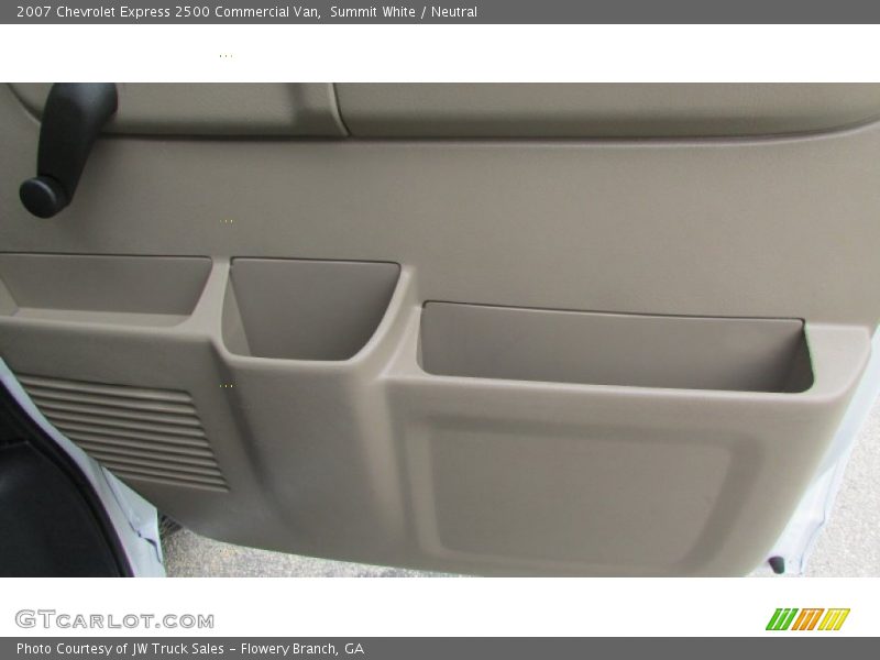 Summit White / Neutral 2007 Chevrolet Express 2500 Commercial Van