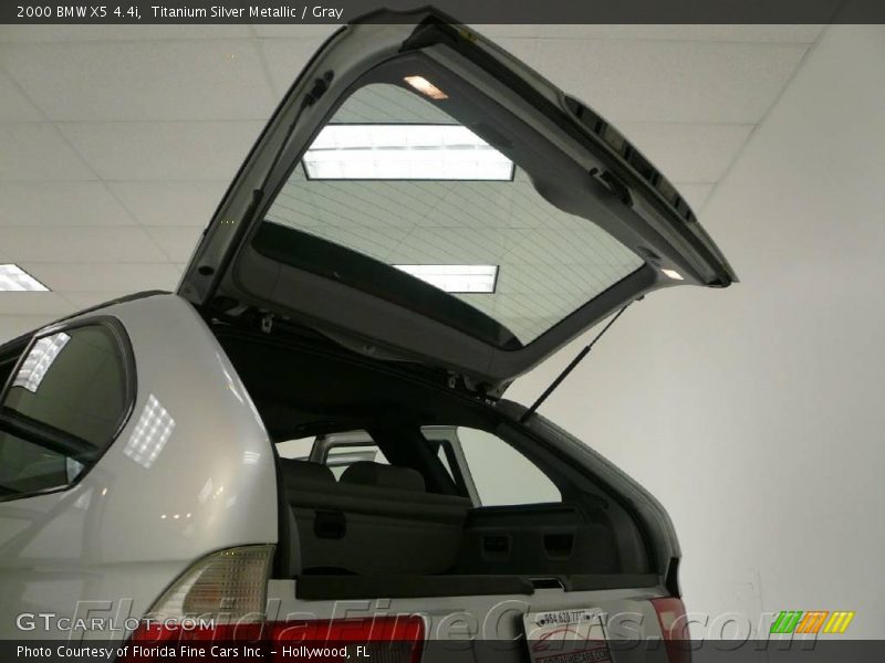 Titanium Silver Metallic / Gray 2000 BMW X5 4.4i