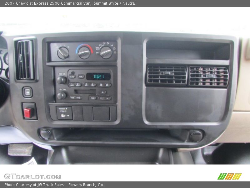 Summit White / Neutral 2007 Chevrolet Express 2500 Commercial Van