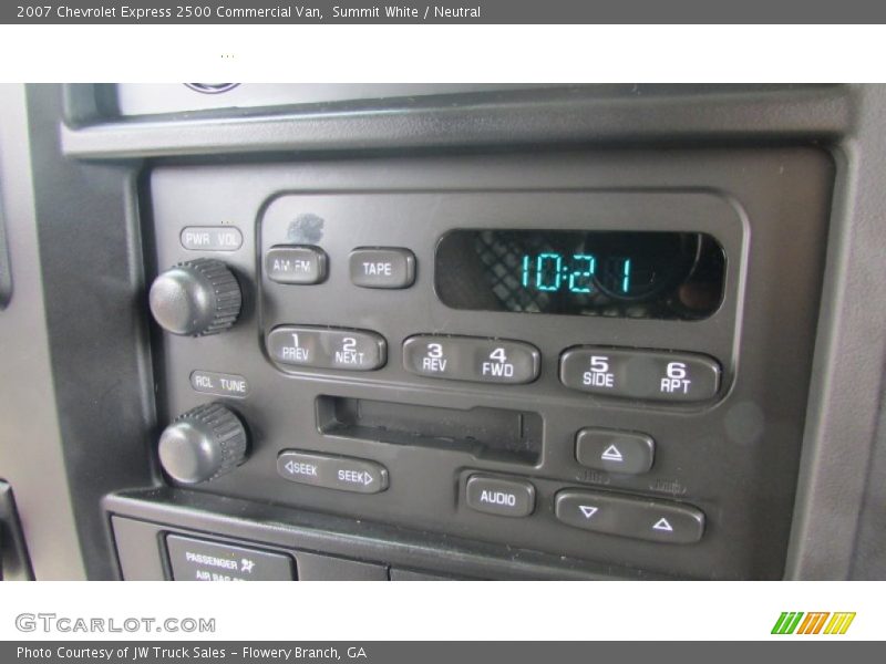 Summit White / Neutral 2007 Chevrolet Express 2500 Commercial Van