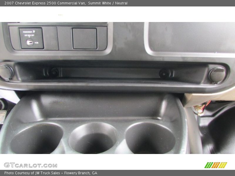 Summit White / Neutral 2007 Chevrolet Express 2500 Commercial Van
