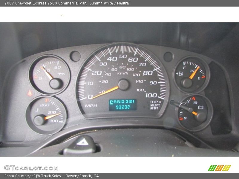 Summit White / Neutral 2007 Chevrolet Express 2500 Commercial Van