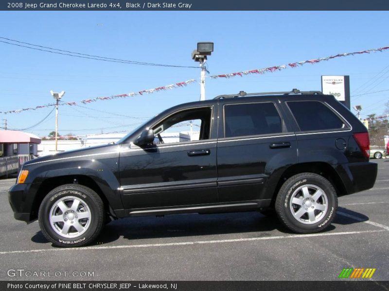 Black / Dark Slate Gray 2008 Jeep Grand Cherokee Laredo 4x4