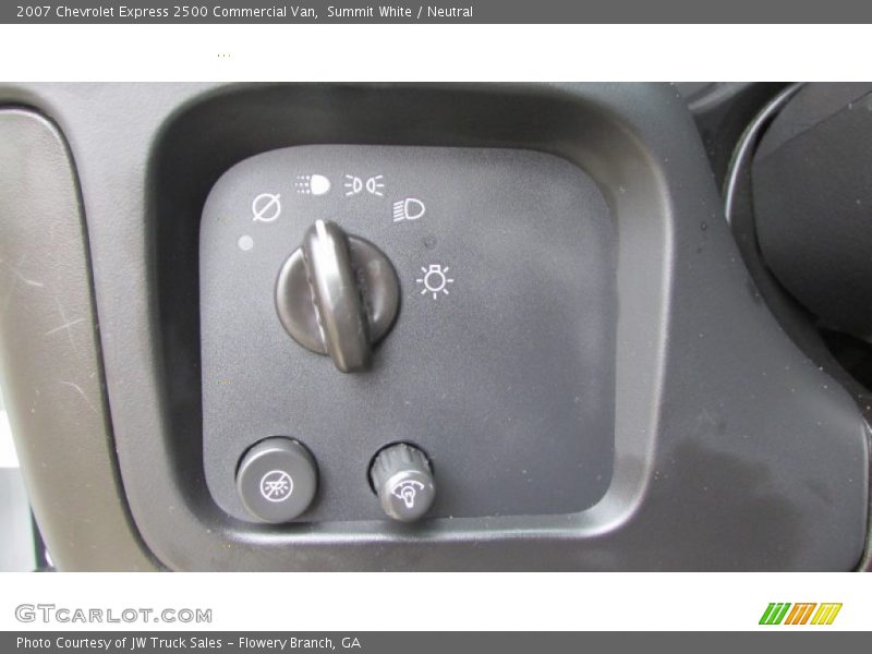 Summit White / Neutral 2007 Chevrolet Express 2500 Commercial Van