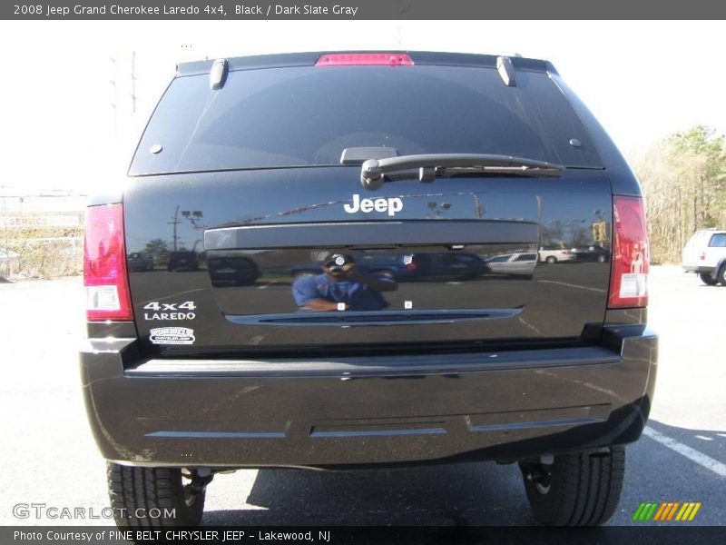Black / Dark Slate Gray 2008 Jeep Grand Cherokee Laredo 4x4