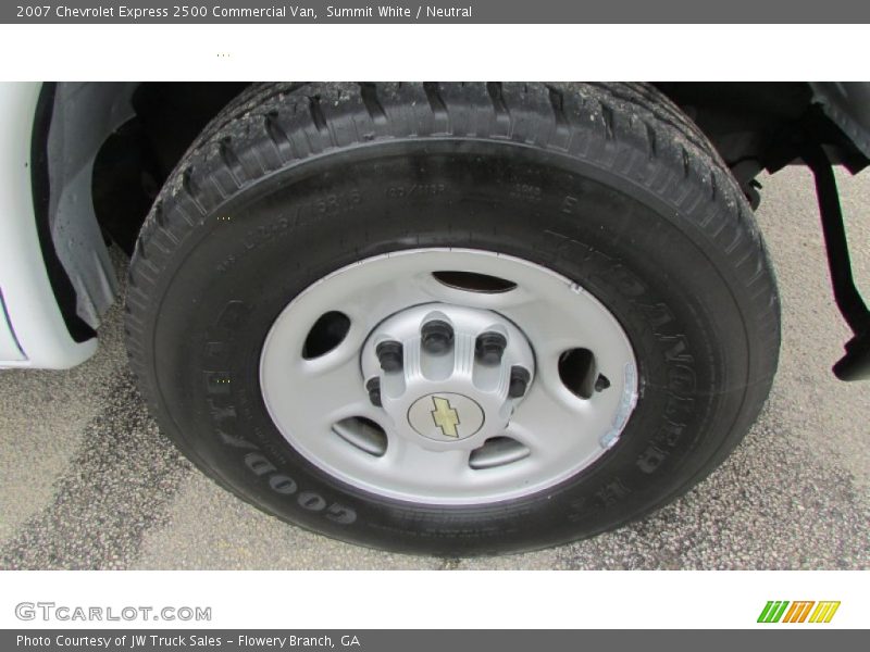 Summit White / Neutral 2007 Chevrolet Express 2500 Commercial Van