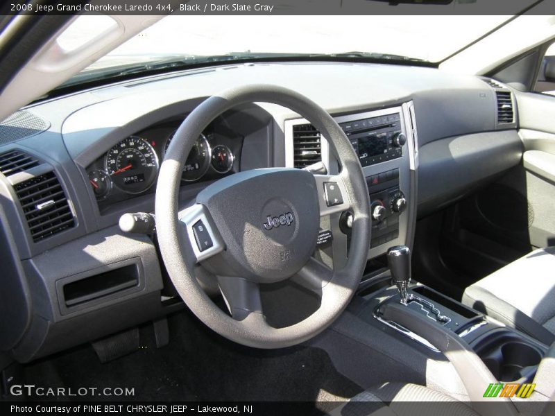 Black / Dark Slate Gray 2008 Jeep Grand Cherokee Laredo 4x4