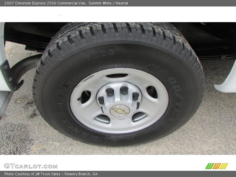 Summit White / Neutral 2007 Chevrolet Express 2500 Commercial Van