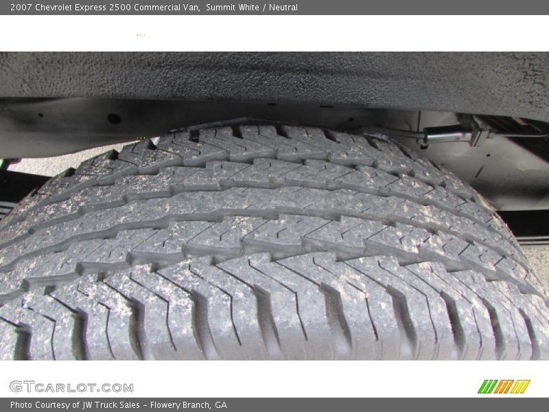 Summit White / Neutral 2007 Chevrolet Express 2500 Commercial Van