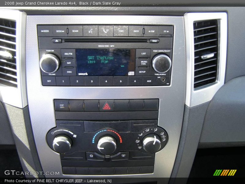 Black / Dark Slate Gray 2008 Jeep Grand Cherokee Laredo 4x4