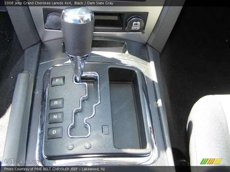 Black / Dark Slate Gray 2008 Jeep Grand Cherokee Laredo 4x4