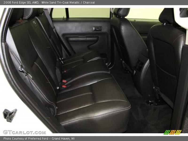 White Sand Tri-Coat Metallic / Charcoal 2008 Ford Edge SEL AWD