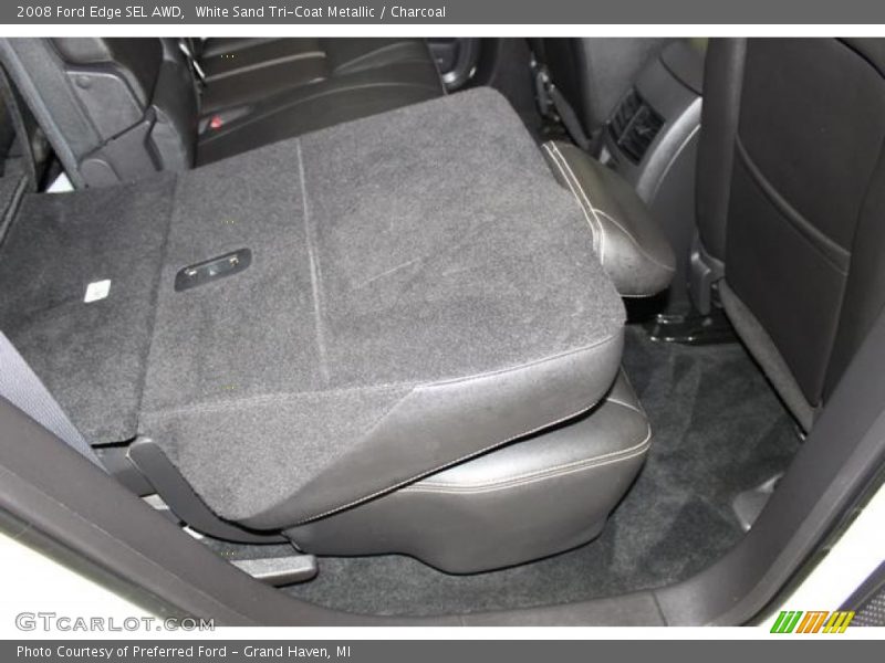 White Sand Tri-Coat Metallic / Charcoal 2008 Ford Edge SEL AWD