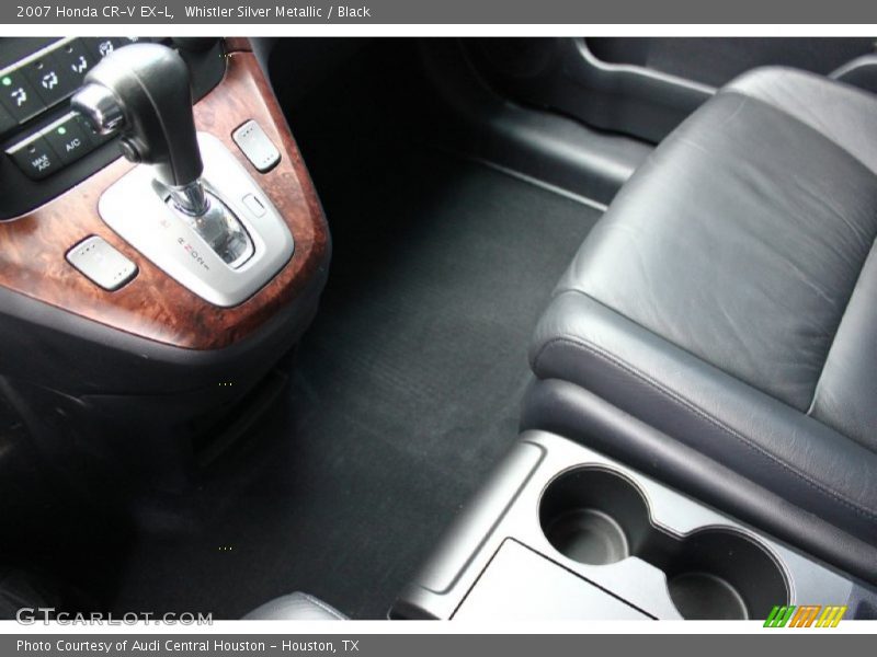 Whistler Silver Metallic / Black 2007 Honda CR-V EX-L