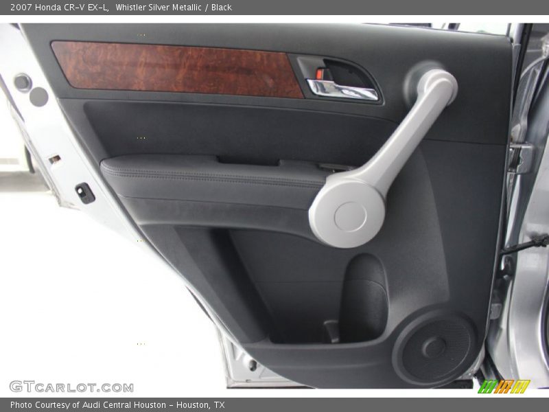 Whistler Silver Metallic / Black 2007 Honda CR-V EX-L