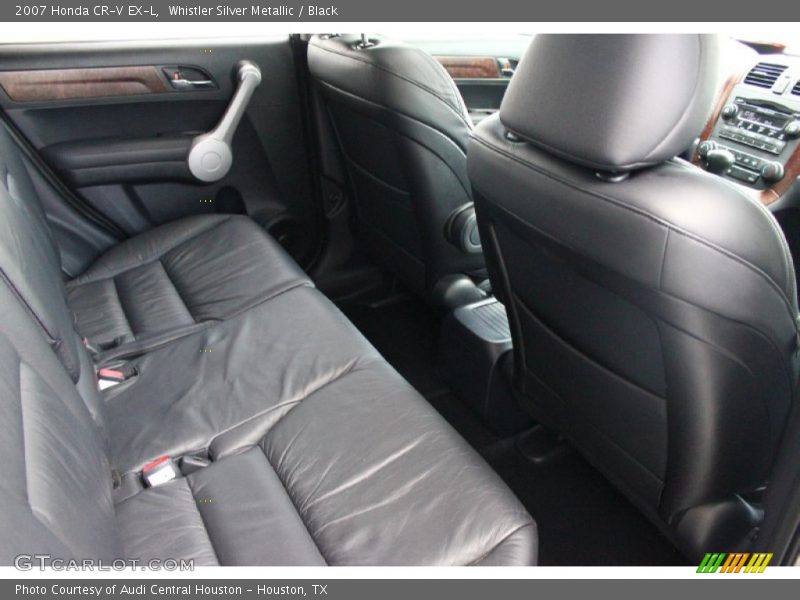 Whistler Silver Metallic / Black 2007 Honda CR-V EX-L