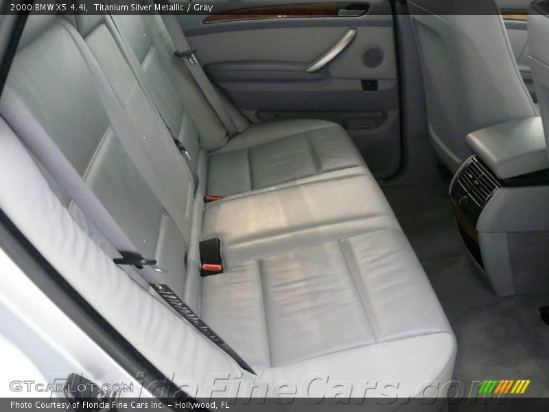 Titanium Silver Metallic / Gray 2000 BMW X5 4.4i