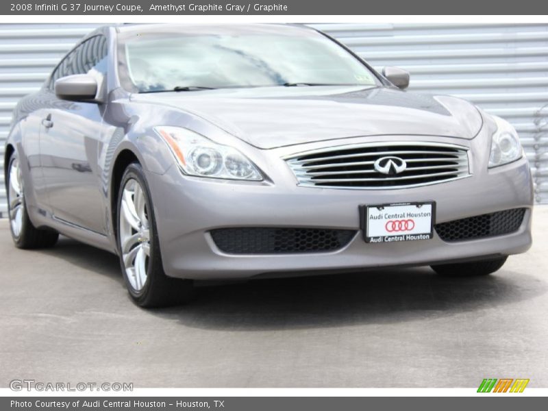 Amethyst Graphite Gray / Graphite 2008 Infiniti G 37 Journey Coupe