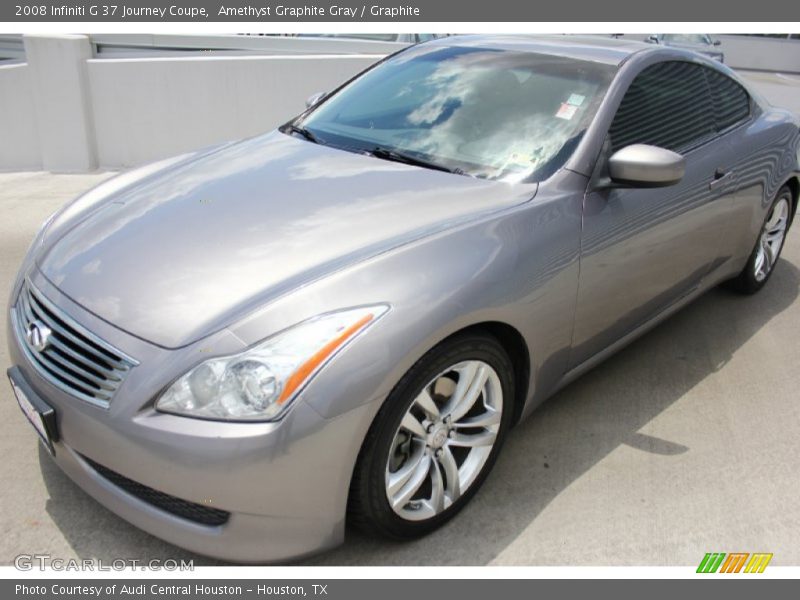 Amethyst Graphite Gray / Graphite 2008 Infiniti G 37 Journey Coupe
