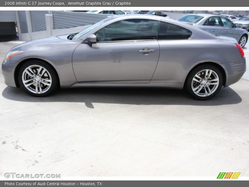 Amethyst Graphite Gray / Graphite 2008 Infiniti G 37 Journey Coupe