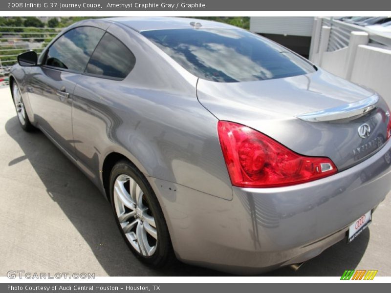 Amethyst Graphite Gray / Graphite 2008 Infiniti G 37 Journey Coupe