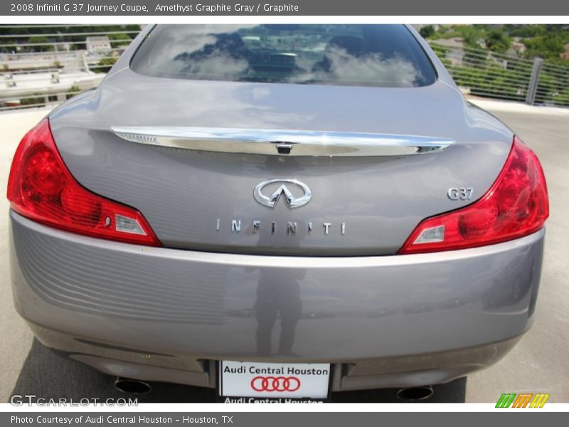Amethyst Graphite Gray / Graphite 2008 Infiniti G 37 Journey Coupe
