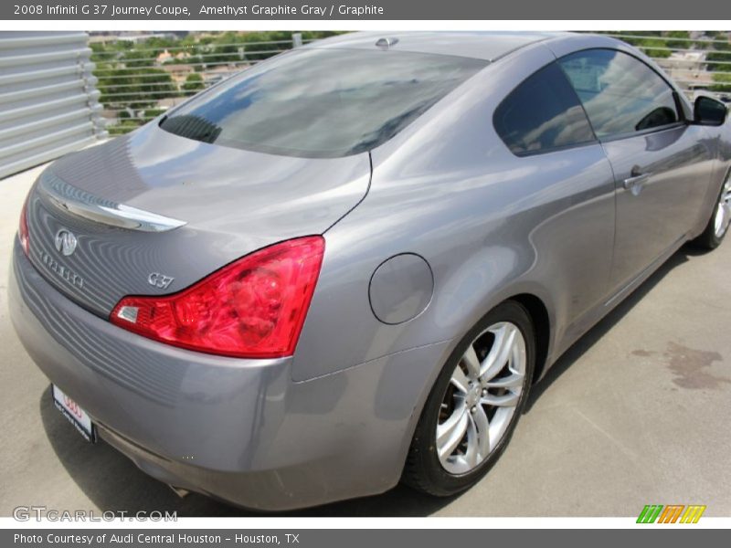 Amethyst Graphite Gray / Graphite 2008 Infiniti G 37 Journey Coupe