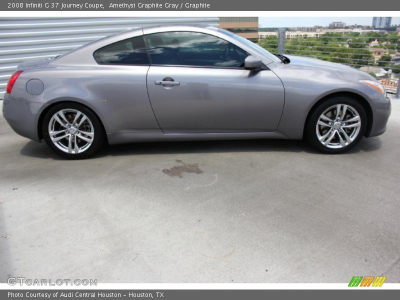 Amethyst Graphite Gray / Graphite 2008 Infiniti G 37 Journey Coupe