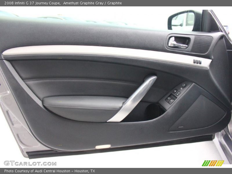 Amethyst Graphite Gray / Graphite 2008 Infiniti G 37 Journey Coupe