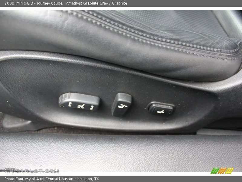 Amethyst Graphite Gray / Graphite 2008 Infiniti G 37 Journey Coupe